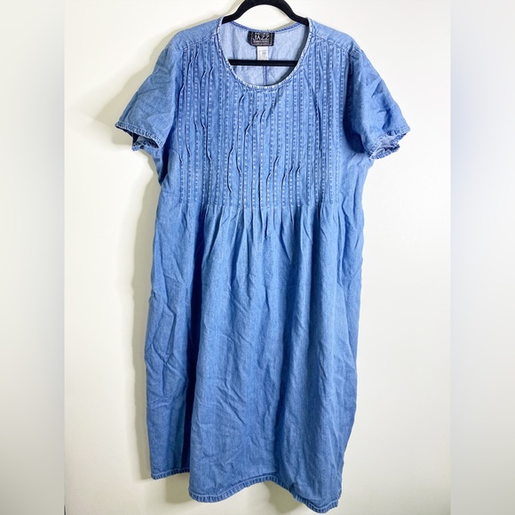 Vintage More Jazz Denim Dress - Picture 10 of 10
